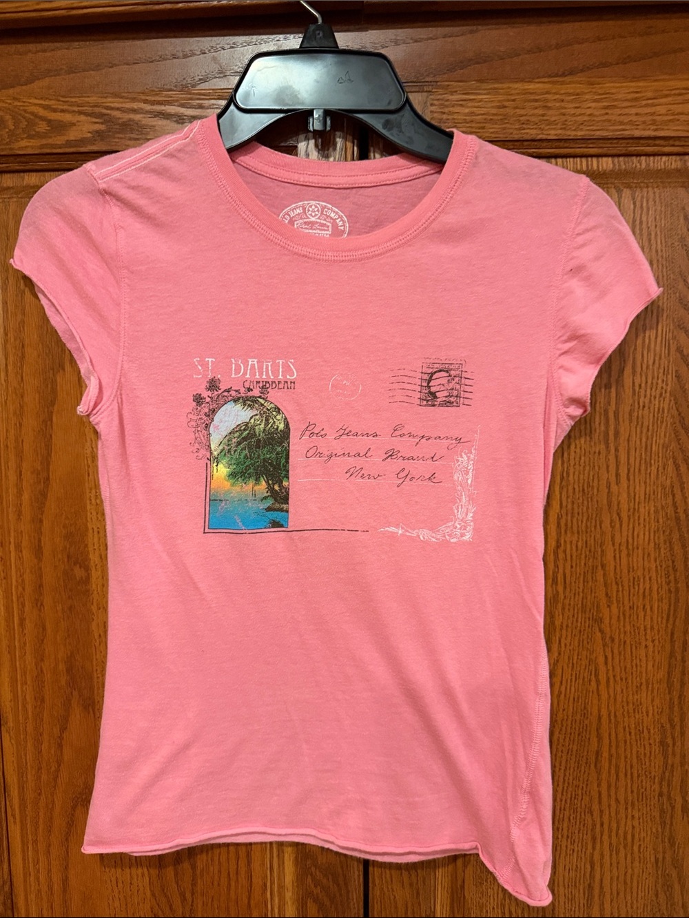 Ralph Lauren Pink Short-Sleeve Graphic Tee